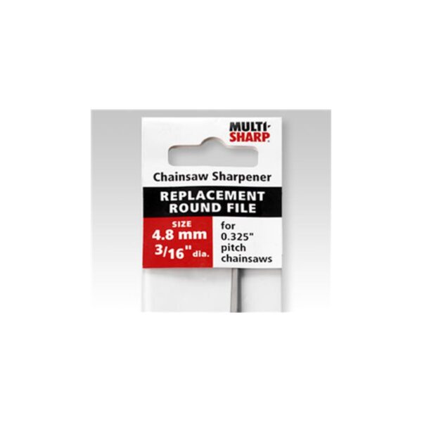 Replacement Round File for Chainsaw Sharpener - 4.8mm – MS1703