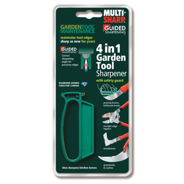 4 in 1 Garden Tool Sharpener