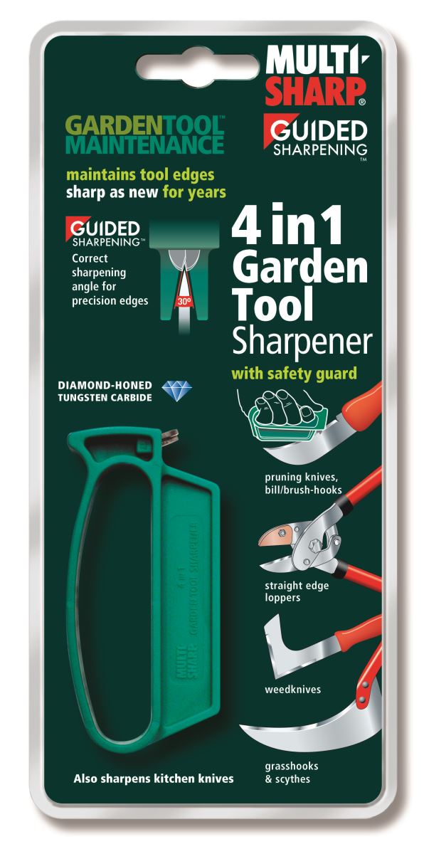Multi-Sharp 1501 1 en 4-Garden Tool Sharpener 